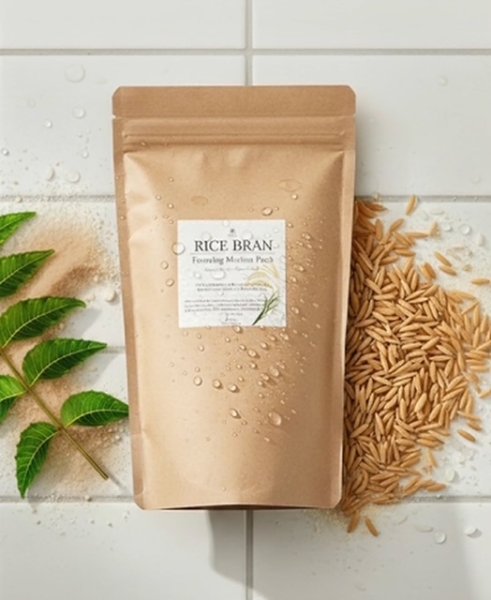 画像1: 米ぬかフォーミングムースパック500ｇ (1)